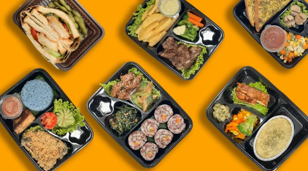 Aneka makanan enak dari Dietindo Catering Services